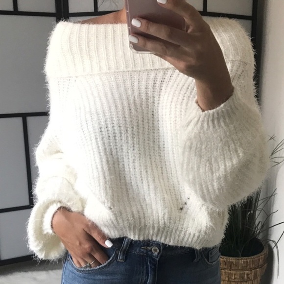 LAST 1️⃣ Pillow Talk Soft Off Shoulder Sweater - Picture 3 of 7